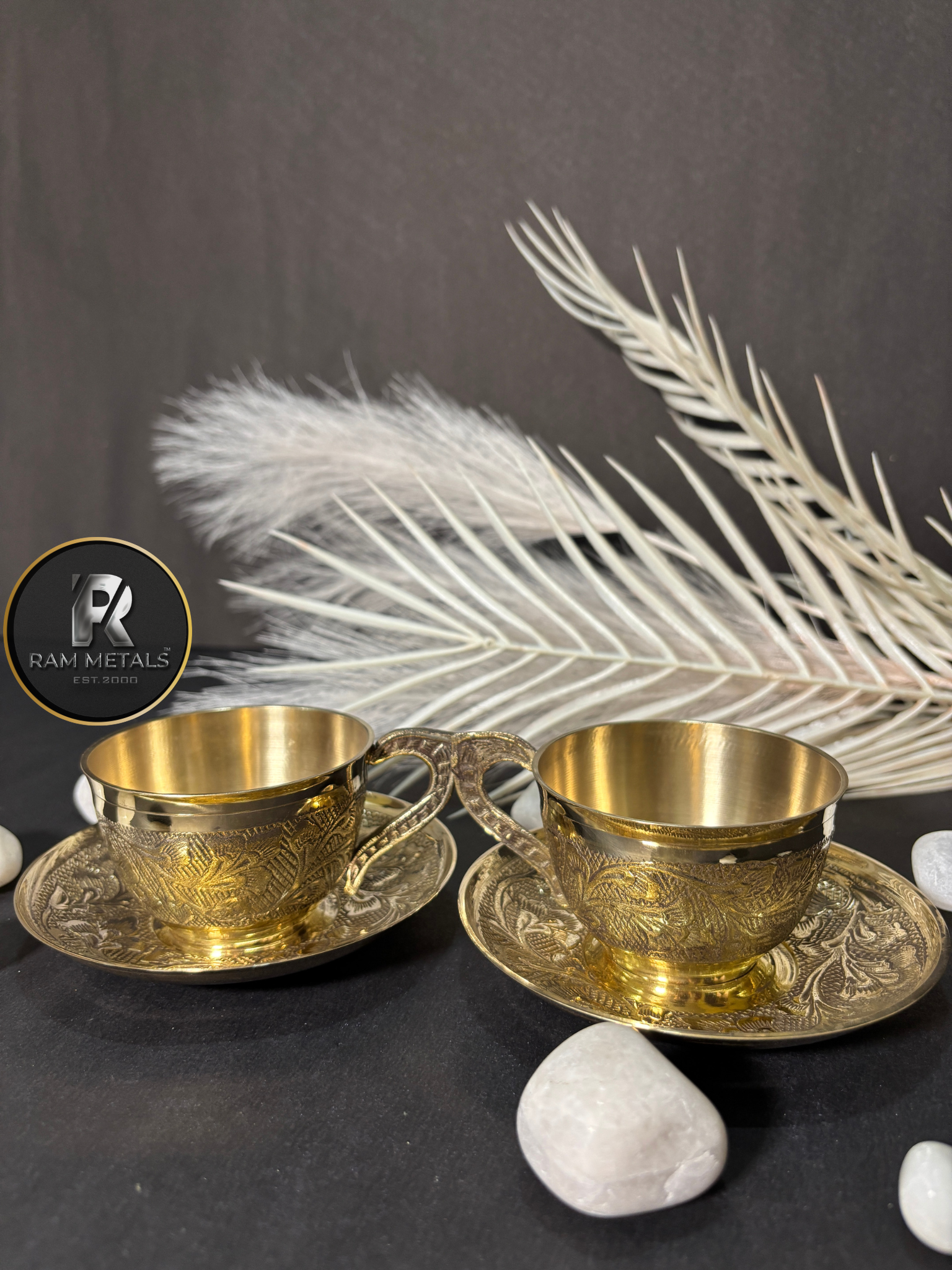 Premium Brass Cup Set Manufacturer and Supplier in India - Ram Metals